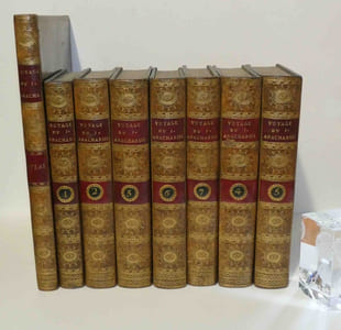 Voyage du jeune Anacharsis en Grèce dans le milieu du quatrième siècle avant l’ère vulgaire. Troisième édition. A Paris. Chez de Bure. 1790.
