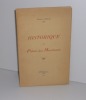 Historique du palais des Marchands. Imprimerie Nouvelle. Anger. 1934.. LEVRON, Jacques