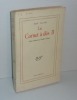 Le cornet à Dés II. Notes liminaires d'andré Salmon. Paris. NRF Gallimard. 1955.. JACOB, Max