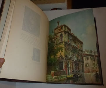 Venise. Ouvrage orné de 170 héliogravures et de 10 aquarelles originales en hors-texte par E. Brugnoli. Collection Visions d'Italie. Alpina. Paris. 1927.