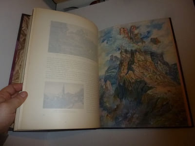 Les Dolomites. Ouvrage orné de 8 aquarelles de Jungreuthmayer et de 209 héliogravures. Collection Visions d'Italie. Alpina. Paris. 1928.
