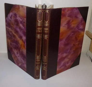 Rome. Ouvrage orné de 317 héliogravures et de 17 héliogravures en hors-texte par N. Ramorino. Collection Visions d'Italie. Alpina. Paris. 1928.. ...