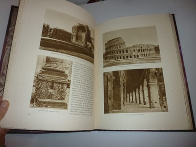Rome. Ouvrage orné de 317 héliogravures et de 17 héliogravures en hors-texte par N. Ramorino. Collection Visions d'Italie. Alpina. Paris. 1928.
