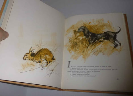 Raboliot adapté pour la jeunesse par l'auteur, illustré par Paul Durand. Paris. Delagrave. 1960.. GENEVOIX, Maurice