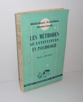 Les méthodes quantitatives en psychologie. Bibliothèque Scientifique Internationale. Paris. PUF. 1962.. REUCHLIN, Maurice