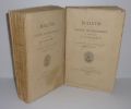 BULLETIN DE LA SOCIÉTÉ ARCHÉOLOGIQUE ET HISTORIQUE DE LA CHARENTE - Quatrième série tome VI - Première et deuxième partie.  Angoulême. Goumard. 1870.. ...