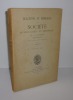 BULLETIN DE LA SOCIÉTÉ ARCHÉOLOGIQUE ET HISTORIQUE DE LA CHARENTE - Huitième série tome III - Année 1912. Angoulême. Constantin. 1913.. SOCIÉTÉ ...