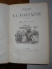Fables de la Fontaine. Illustrations par Grandville. Paris. Garnier Frères. 1885. . LA FONTAINE, Jean de