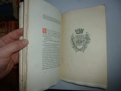 Armorial des communes du département de la Seine. Paris. 1900.. BLANCHARD, Edmond