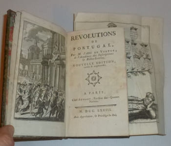 Révolutions de Portugal. Nouvelle édition revue et augmentée. Paris. Chez Aumont. 1768.