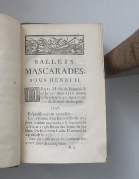 Recherches sur les théâtres de France, depuis l'année onze cent soixante-un jusques à présent, par M. de Beauchamps. Paris. Prault. 1735.. BEAUCHAMPS, ...