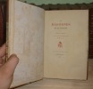 Les bas-fonds de la société. Avec un frontispice du lundi dessiné et gravé par S.P.Q.R. sur l'imprimé à Paris chez Jean Claye. Amsterdam. 1864.. ...