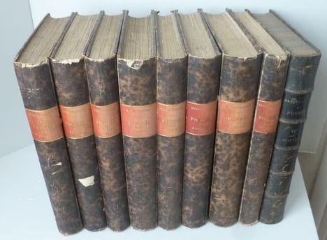 Herculanum et Pompéi. Recueil général des peintures, bronzes, mosaïques, etc. découverts, jusqu'a ce jour, et reproduits d'après Le antichità di ...