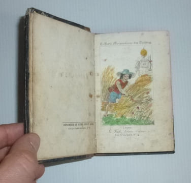 "Le petit moissonneur des théâtres dédié aux dames Paris. Lefuel libraire-éditeur; rue Saint-Jacques. Imprimerie de Didot l'aîné. (vers 1825).". ...