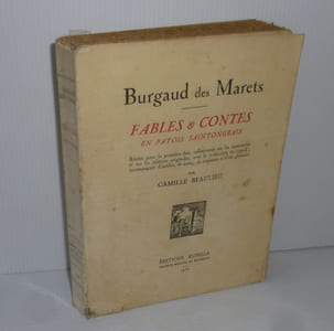 Fables & contes en patois saintongeais réunis pour la première fois, collationnés sur les manuscrits et sur les éditions originales (---). La Rochelle. Rupella. 1930.