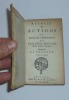 Recueil des actions et parolles m&eacute;morables de Philippe Second Roy d'Espagne surnomm&eacute; le prudent. Traduit de l'espagnol. Cologne Chez Pierre Marteau. ...