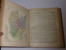 Atlas national, contenant la géographie physique, politique, historique (---) de la France et de ses colonies et la statistique la plus récente et la ...