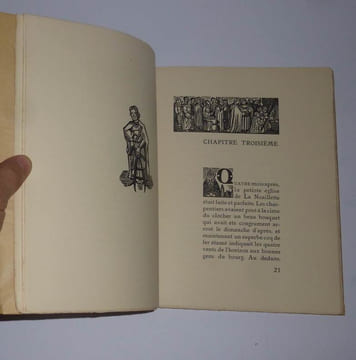 La damnation de Saint Guynefort. Bois dessinés et gravés par Maurice Albe. Éditions A. Sedrowski. 1935.. LE ROY, Eugène