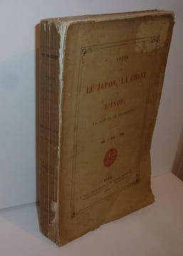 Notes sur le Japon, la Chine et l'Inde. 1858 - 1859 - 1860. Paris Dentu - Reinwald. 1861.. CHASSIRON, Baron Charles de