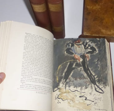 Rabelais. Oeuvres complètes adaptées au français moderne par Maurice Rat présentées avec les gouaches d'Yves Brayer. Paris. Union Latine d'éditions. ...