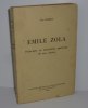 Émile Zola. Principes et caractères généraux de son œuvre. Les Belles Lettres. Paris. 1952.. ROBERT, Guy