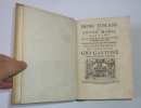 Prose Toscane di Abton Maria Salvini (---). Firenze. Giuducci e Franchi. 1715. Suivi de Prose Toscane parte seconda (---). FirenzeGiuseppe Manni. ...