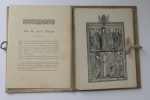 Vie et histoire de saint Denys - Reproduction des 30 miniatures du manuscrit français nouv. acq. 1098  de la Bibliothèque nationale, préface signée ...