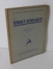 Rimsky-Korsakov avec quarante planches hors-texte. Paris. Éditions Rieder. 1934.. MARKÉVITCH