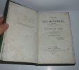 Études sur les mystères monumens historiques et littéraires la plupart inconnus, et sur divers manuscrits de Gerson, y compris le texte primitif ...