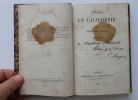 Voyage en Californie par Édouard Auger (1852-1853). Paris. Hachette et Cie. 1854.. AUGER, Édouard