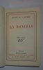 La Bonifas. NRF. Gallimard. Paris. 1925.. LACRETELLE, Jacques de