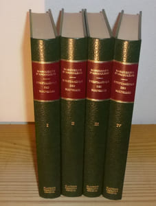 L'Héptaméron des nouvelles de très haute et très illustre princesse Marguerite d'Angoulême reine de Navarre publié sur les manuscrits par les soins & avec les notes de MM. Le Roux de Lincy & Anatole de Montaiglon. Slatkine Reprints. Genève. 1969.