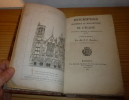 Description historique et monumentale de l'église patriarcale, primatiale et métropolitaine de Bourges. Bourges, P. A. Manceron, 1824.. ROMELOT