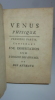 La vénus physique. Sans lieu. 1746.. MAUPERTUIS, Pierre Louis Moreau de