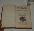 Instruction élémentaire et raisonnée sur la construction pratique des vaisseaux, en forme de dictionnaire, Paris, J.B.G. Musier. 1771.. DURANTI DE ...