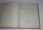 Atlas historique et statistique des chemins de fer français, contenant 8 cartes gravées sur acier. Paris. L. Hachette et Cie. 1859.. JOANNE, Adolphe