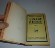 Visage perdu. Paris. Albin Michel. 1953.. VERCEL, Roger