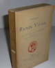 Poèmes de Renée Vivien. Paris Alphonse Lemerre. 1923.. VIVIEN, Renée