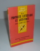 La propriété intellectuelle. Que sais je. N° 1388. Paris. PUF. 1970.. FRANÇON, André