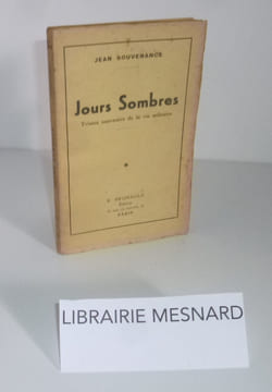 Jours sombres. Tristes souvenirs de la vie militaire. Paris. R. Brumauld. Sans date.. SOUVENANCE, Jean
