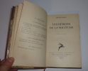 Les démons de la solitude. Édition originale. Paris. Rieder. 1931.. GALZY, Jeanne