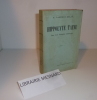 Hyppolyte Taine. Essai d'une biographie intellectuelle. Paris. Librairie académique Perrin. 1909.. LABORDE-MILAA, A.