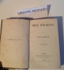 Meta Holdenis. Deuxième édition. Paris. Hachette et Cie. 1873.. CHERBULIEZ, Victor