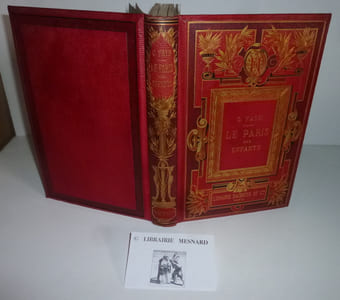 Le Paris des enfants. Petit voyage à travers la grande ville. Écrit et illustré par Georges Fath. Deuxième édition. Paris. Hachette et cie. 1874.