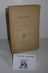 Les portraits du Duc de la Rochefoucauld, auteur des maximes notice et catalogue, avec deux portraits inédits gravés par Ad. Lalauze. Paris. Damascène Morgand et Charles Patout. 1882.