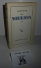 La modification. Paris. Les éditions de Minuit. 1957.. BUTOR, Michel