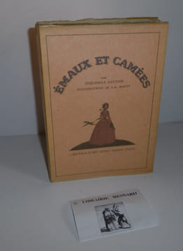Émaux et Camées, illustrations et ornementation de A.-E. Marty. Paris. H. Piazza. 1943.. GAUTIER, Théophile