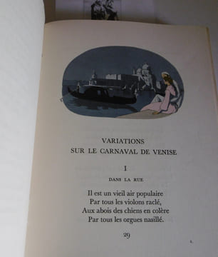 Émaux et Camées, illustrations et ornementation de A.-E. Marty. Paris. H. Piazza. 1943.. GAUTIER, Théophile