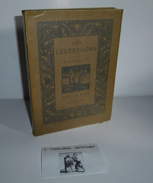Les Lestrygons. Traduit par Mongault. Bois en camaïeu de Lébédeff. Paris. A. & G. Mornay. 1924.. KOUPRINE