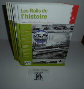 Les Rails de l'histoire - Le journal de l'Association pour l'histoire des chemins de fer / AHICF. 2011-2017.
